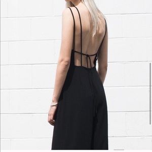 Oak and Fort Backless Jumpsuit